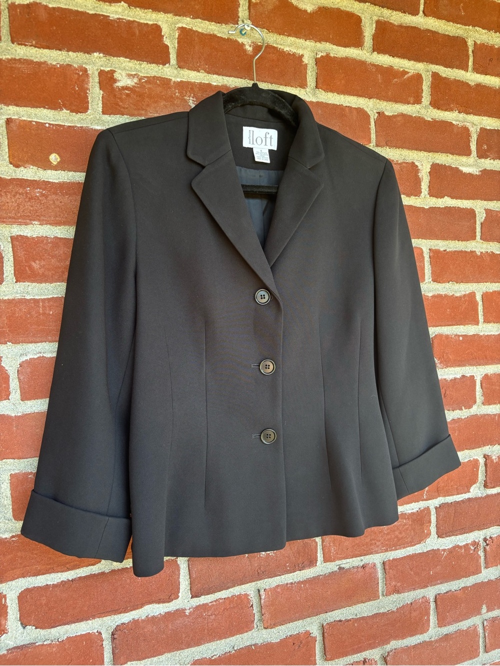 Y2K Loft Women's Black Tailored Blazer Jacket